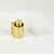 Gold Vintage Opaline Glass Wall Lights/Sconces from Limburg, Germany, 1970s, Set of 2 For Sale - Image 8 of 9