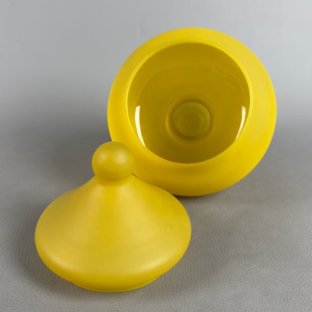 Modern Venetian Glass Containers, 1980s, Set of 2 For Sale - Image 3 of 12