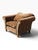 Late 20th Century Oversized Leopard Print Club Lounge Chair | Rolled Arms & Camelback Crest | Includes Bolster Pillow For Sale - Image 5 of 16