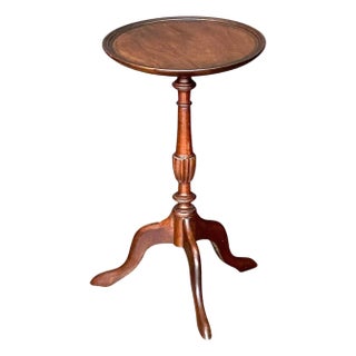 English Wine or Cocktail Table of Mahogany From the Edwardian Era For Sale