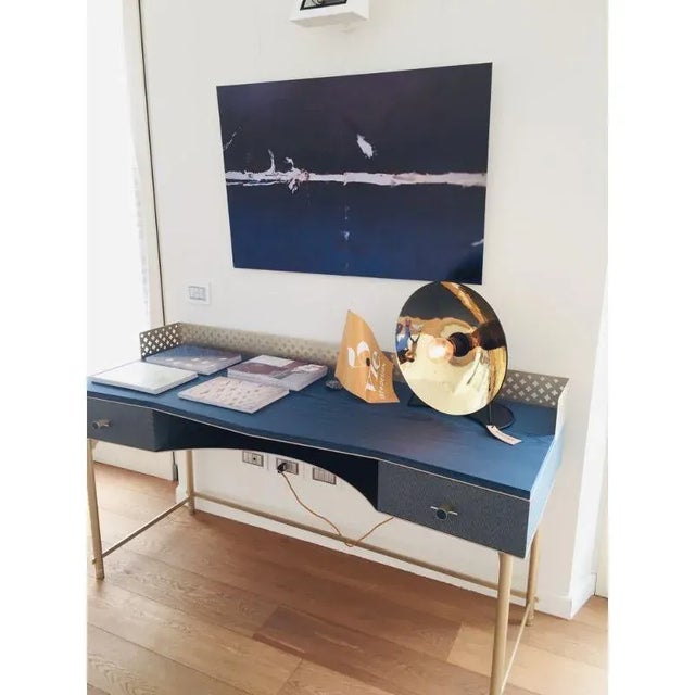 Metal Zénith Table Light by Radar For Sale - Image 7 of 9