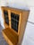 1960s Vintage Oak Hutch Cabinet With Glass Door Denmark 1970s For Sale - Image 5 of 10