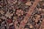 Shabby Chic Willaim Morris Design Black/Black Wool Rug - 9'0'' X 12'2'' For Sale In New York - Image 6 of 10