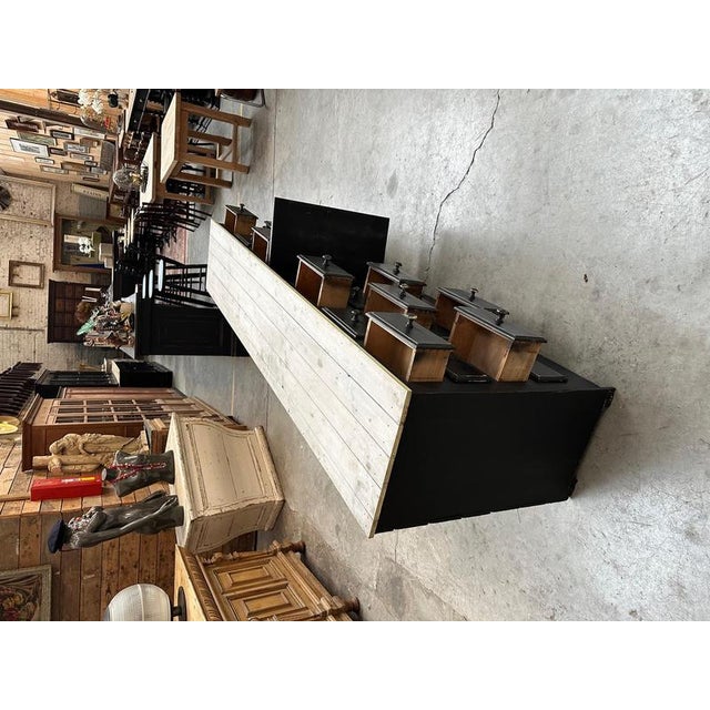 Wood Early 20th Century Workshop Cabinet For Sale - Image 7 of 18