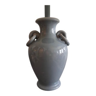 Vintage Clair De Lune Porcelain Table Lamps For Sale