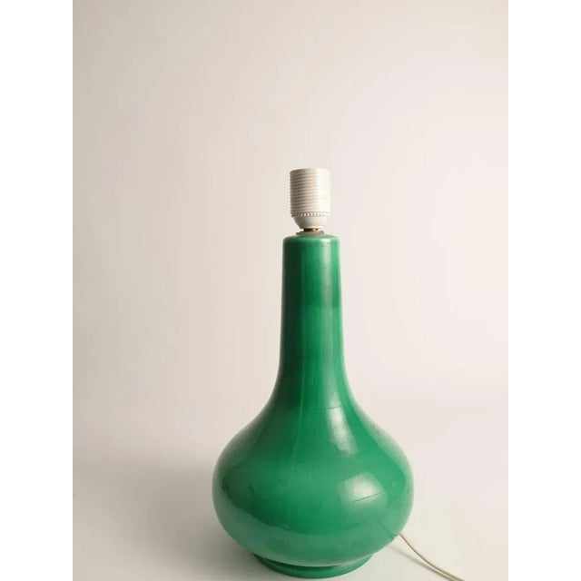 Mid-Century Modern Emerald Green Table Lamp from Casa Pupo, London, 1960s For Sale - Image 11 of 12