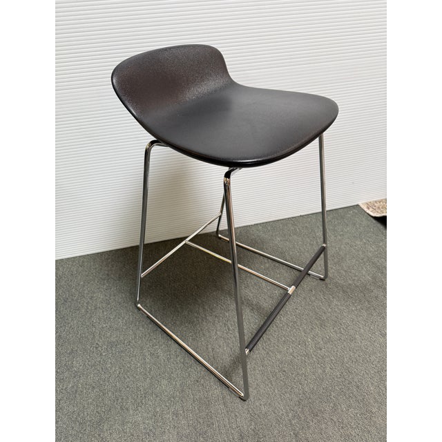 Massimo Iosa Ghini for BRF Counter Stools, Pair For Sale - Image 10 of 12