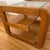 Lou Hodges 1970s Mid-Century Modern Lou Hodges Oak Side Table For Sale - Image 4 of 9