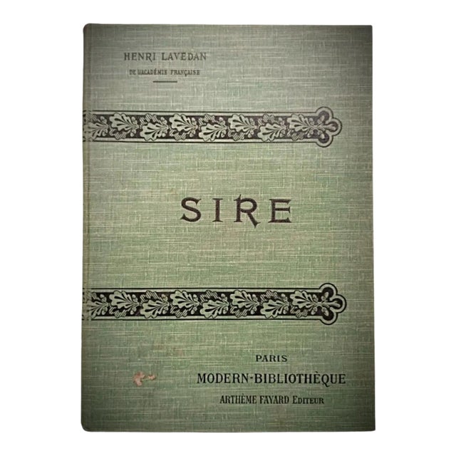 20th Century Book by Henri Lavedan – "Sire" For Sale