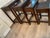 Vintage Mid Century Chinese Rosewood Nesting Tables - Set of 4 For Sale - Image 4 of 10