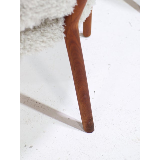Vintage 83 Lounge Chair in Teak by Nanna Ditzel for Søren Willadsen Møbelfabrik, Denmark, 1950s For Sale - Image 11 of 12