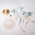 Mid-Century Modern Mid‑Century Murano Glass Chandelier in Celeste Blue Floral Venetian Style in the Manner of Seguso Vetri d'Arte For Sale - Image 3 of 18