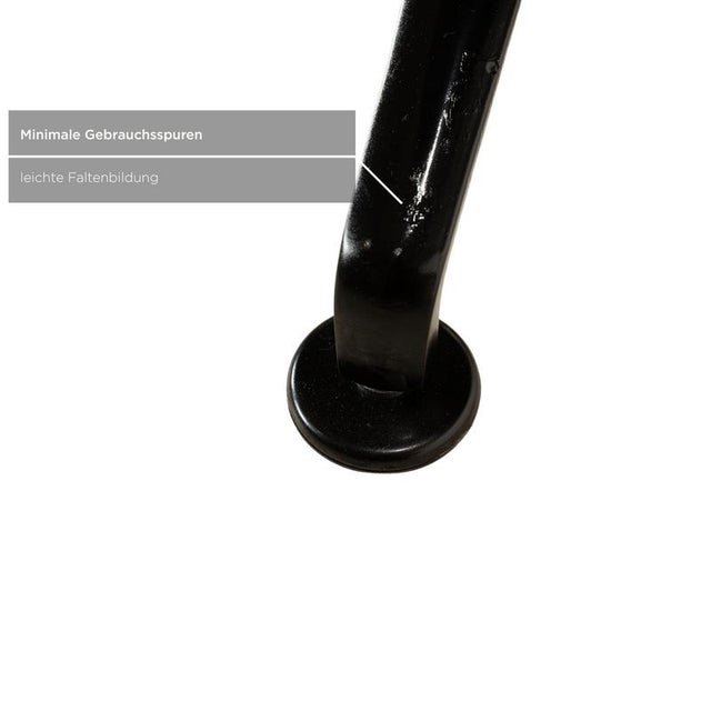 FK Black Leather Armchairs in Black from Walter Knoll / Wilhelm Knoll, Set of 2 For Sale - Image 5 of 12