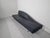 Aspen Chaise Lounge in Dark Charcoal Leather by B&B Itjean-Marie Massaud for Cassina For Sale - Image 6 of 7