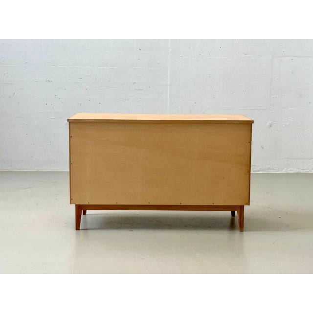 Brown Mid-Century Chest of 3 Drawers For Sale - Image 8 of 16