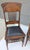 Wood Antique Pressed Back Oak Dining Chairs With Leather Seats - Set of 4 For Sale - Image 7 of 18
