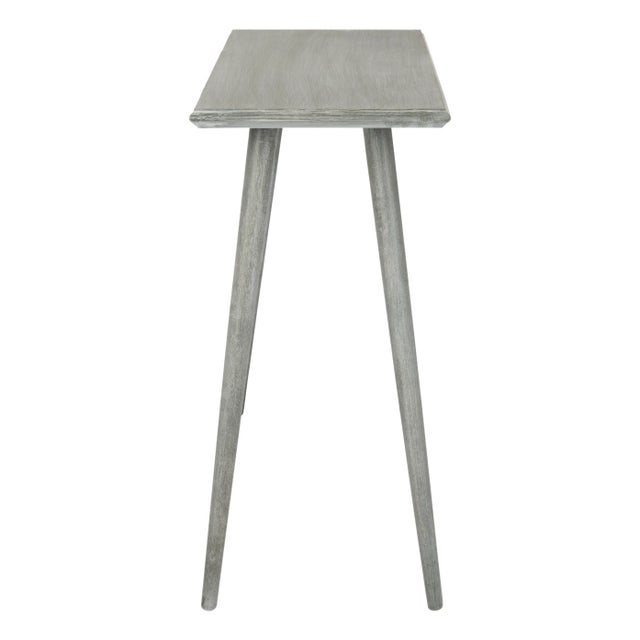 Modern Console Table in Slate & Grey For Sale - Image 4 of 9