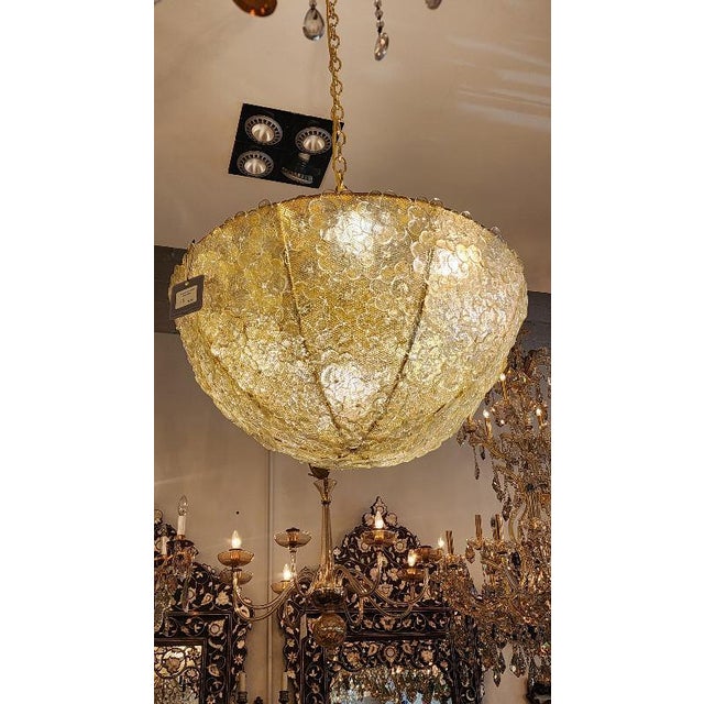 Early 20th Century Custom Murano Style Chandelier For Sale In Dallas - Image 6 of 8