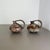 Article: set of 2 vases. Design: Kurt Tschörner. Producer: Ruscha, Germany. Decade: 1960s : This original vintage vase set...