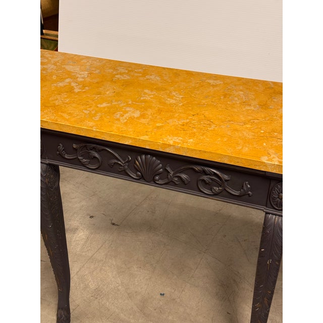 Custom Design Neoclassical Revival Console Table For Sale In San Francisco - Image 6 of 12
