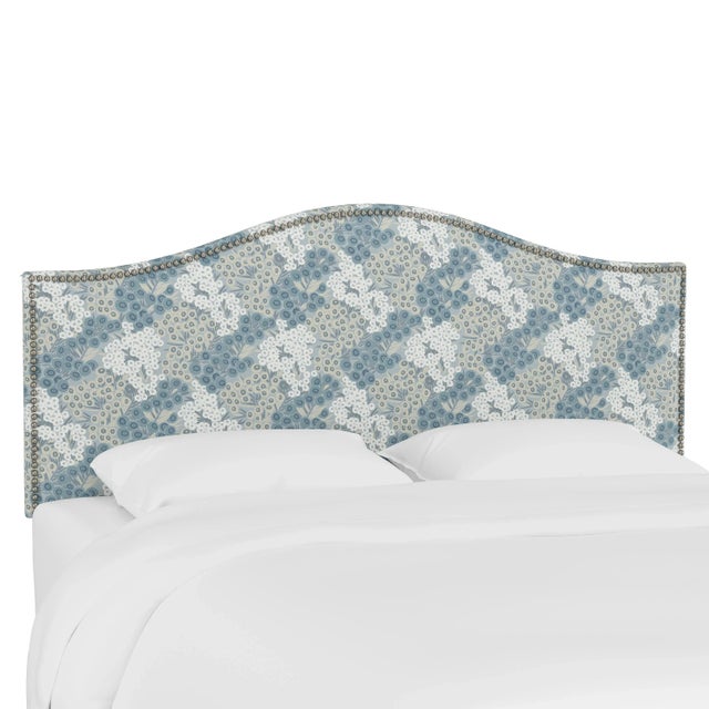 Ashland Headboard in Blue Loiret, King For Sale In Chicago - Image 6 of 6