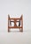 1960s Danish Double Magazine Holder in Teak and Leather attributed to Salin Møbler, 1970s For Sale - Image 5 of 8
