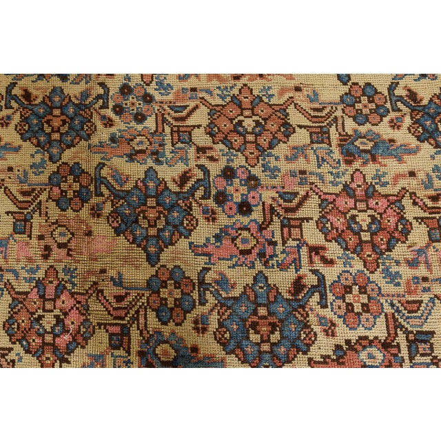 1900 - 1909 Antique Turkish Oushak Rug For Sale - Image 5 of 8