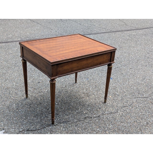 Vintage Heritage Single Drawer End Table For Sale - Image 9 of 11