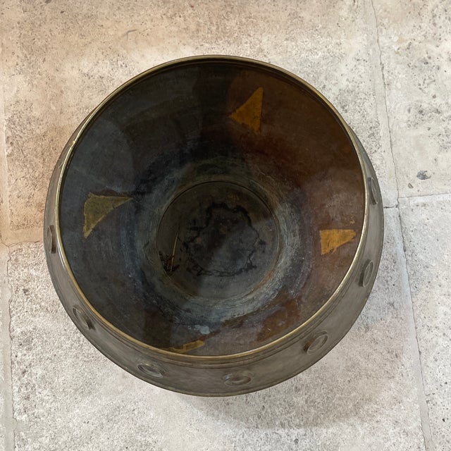 1930s Planter Brass Sign V. Gillar For Sale In Miami - Image 6 of 9