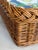 The Wicker Works Vintage Braided Rattan Backless Bench or Daybed For Sale In Naples, FL - Image 6 of 12