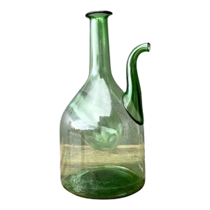 Vintage Italian Glass Wine Decanter