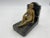 French Nude Flapper Girl Spelter Metal & Marble Bookend Pair, 1920 For Sale In Los Angeles - Image 6 of 11
