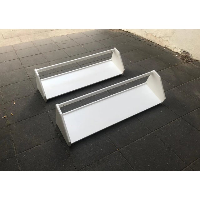 1950s Wall Shelves by Hans J. Wegner for Ry Møbler, 1950s, Set of 2 For Sale - Image 5 of 11