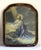 Religious 1920s Antique Religious Portrait Diptych – Christ Child & Christ in Gethsemane For Sale - Image 3 of 14
