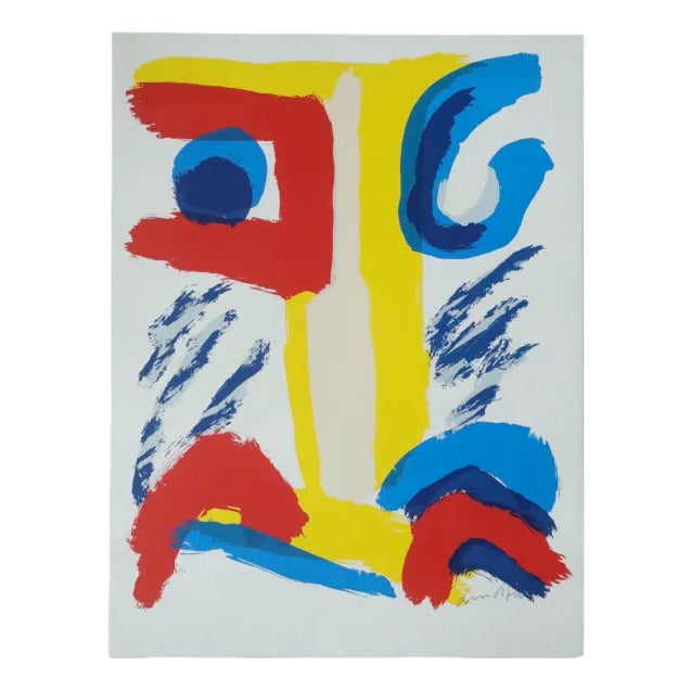 Bengt Lindström, Jätten på Berget, 1995, Color Lithograph For Sale