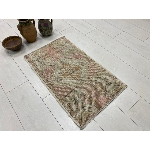 Vintage Ethnic Handmade Area Rug For Sale - Image 4 of 5