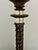 Large Antique Bronze Brass Church Altar Candleholder For Sale In Palm Springs - Image 6 of 12