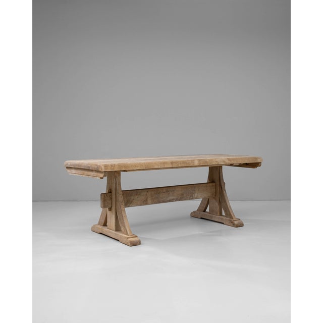 20th Century French Oak Dining Table For Sale - Image 18 of 18