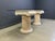 Vintage Tesselated Stone Pedestal Dining Table from Maithland Smith, 1970s For Sale - Image 11 of 12