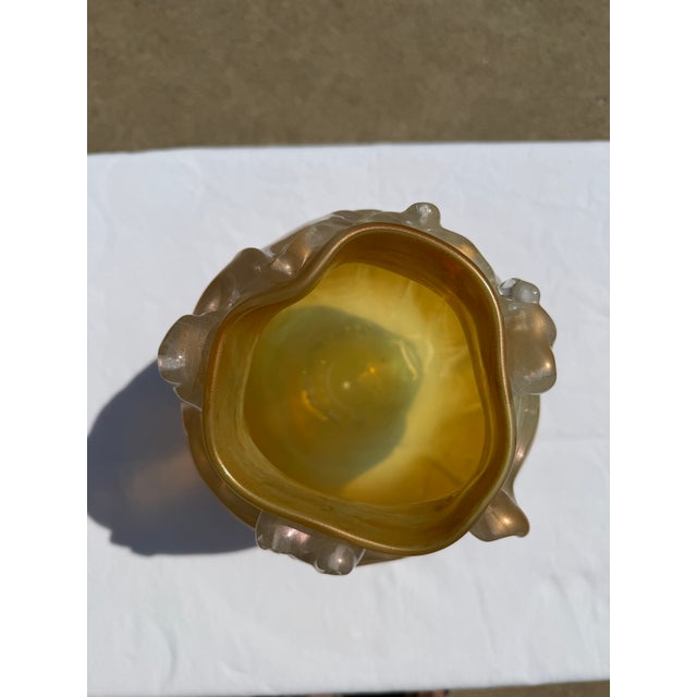 Glass Modern Art Glass Vase by RJM (Ron Mynatt) For Sale - Image 7 of 7