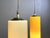 Beige Vintage Italian Pendant Light from from Vistosi, 1970s For Sale - Image 8 of 12