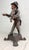 Folk Art Large Antique European 1800's Carved Wood Fiddler Violinist Sculpture Statue Music For Sale - Image 3 of 18