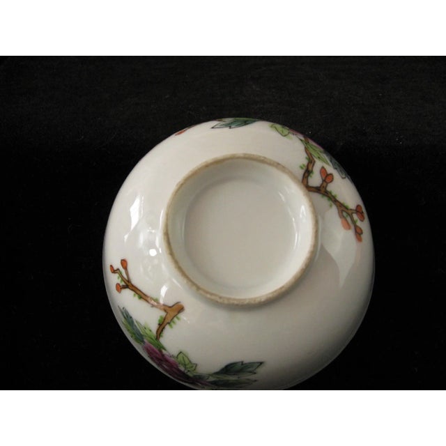Chinese Antique Peony and Orioles Bowl For Sale - Image 4 of 10