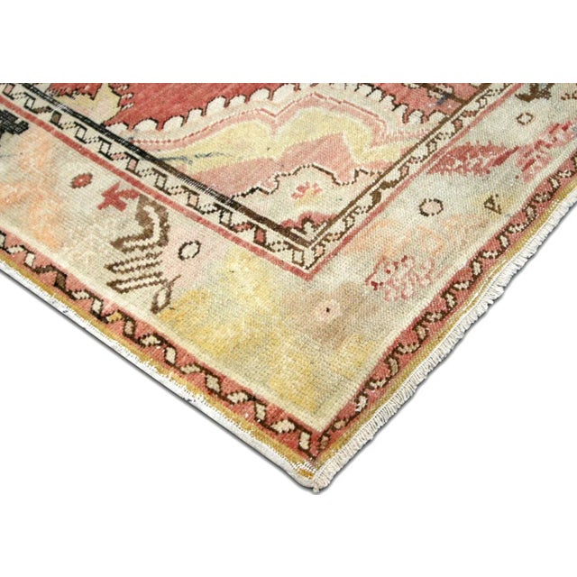 Illustration 1960s Turkish Oushak Rug For Sale - Image 3 of 7