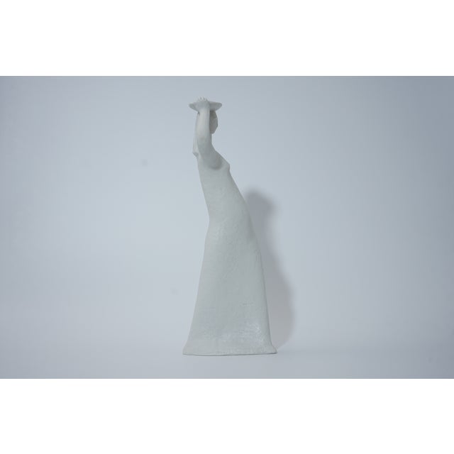 Mid-Century Modern Porcelain Sculpture by Eva Moshack for Rosenthal For Sale - Image 6 of 12