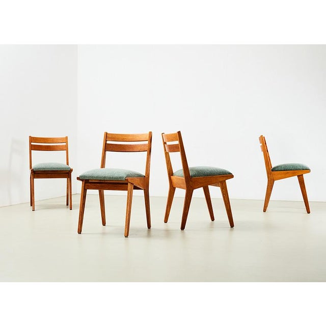 Model 666 Dining Chairs by Jens Risom for Knoll, U.S.A. 1940s, Set of 4 For Sale - Image 11 of 11