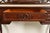 Alexander Roux Antique French Rococo Carved Mahogany and Marble Top Vanity Dressing Table With Mirror, Newly Refinished For Sale In South Bend - Image 6 of 14