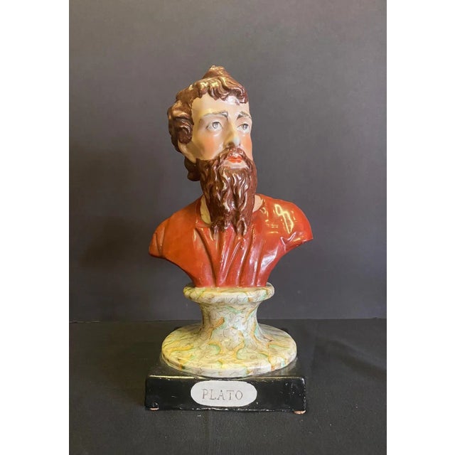 Staffordshire Bust of Pluto Circa 1820 For Sale - Image 11 of 11