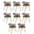 Austin Dining Chairs by Porus Studio, Set of 8 For Sale - Image 14 of 14