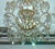 Luxe 1950's Hollywood Regency 24k Plate Frame Austrian Crystal 1/2 Orb Wall Sconces Attributed to Palwa a - Pair For Sale - Image 17 of 17
